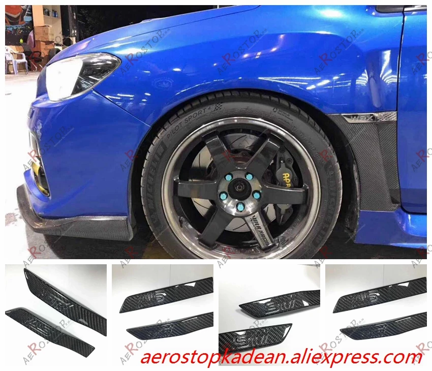 

CARBON FIBER OE STYLE FENDER EMBLEM COVER FOR IMPREZA VA# (VAB & VAF) STI / S4