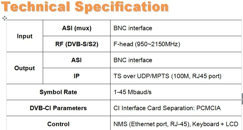 DVB-S2 мультиплексирования ci IRD(DVB-S/S2+ ASI мультиплекс, аси+ IP(МБ) CAM ИИР Радио и ТВ Вещательное оборудование sc-5236