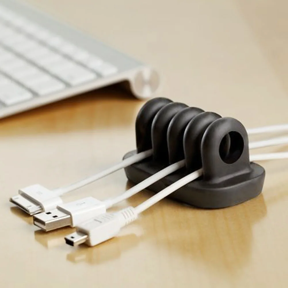 Buy Silicone Cable Winder Earphones Cable Organizer