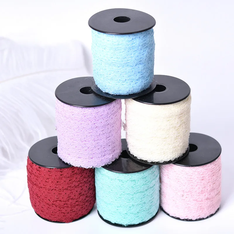 

100 Yards/roll Fine Quality Lace Ribbon for Flower Bouquet Wedding Ceremony Gift Packing Handmade Home Decor Craft Accessory