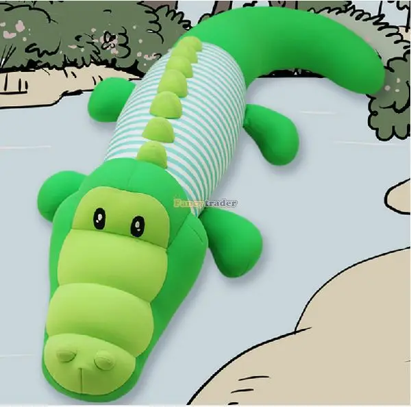 

Fancytrader 35'' / 90cm Super Cute Big Stuffed Soft Plush Lovely Giant Crocodile Toy, Nice Gift For Kids, Free Shipping FT50729