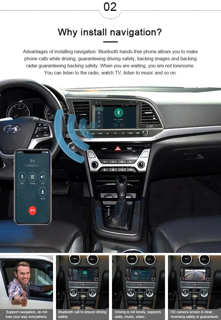 Clearance JDASTON Android 9.1 Car DVD Player For Hyundai ELANTRA 2016 2017 WIFI GPS Navigation 2 Din Car Radio Stereo Multimedia RDS Map 3