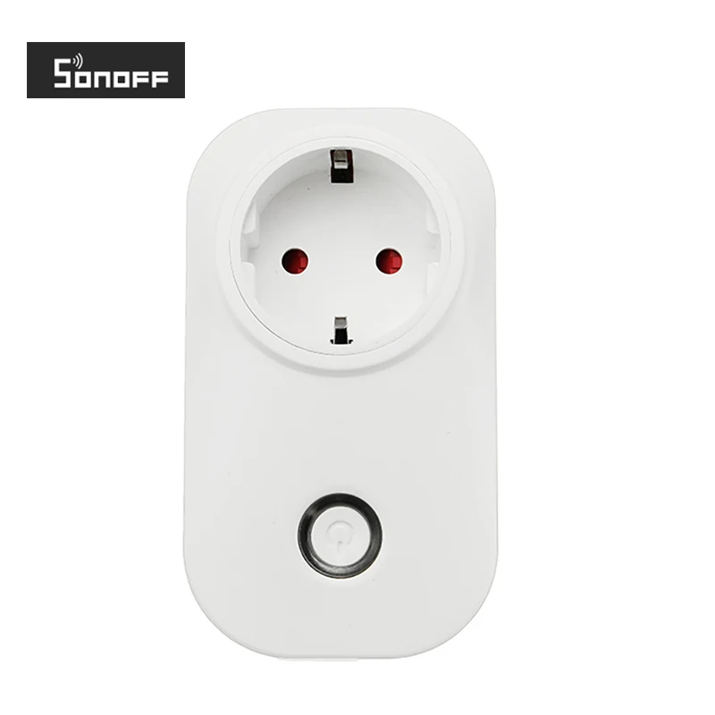 

Sonoff S20 Smart Wifi Socket Plug 2200W 10A Outlet Wireless APP Remote Control Timing Switch EU US UK AU Plug Home Automation