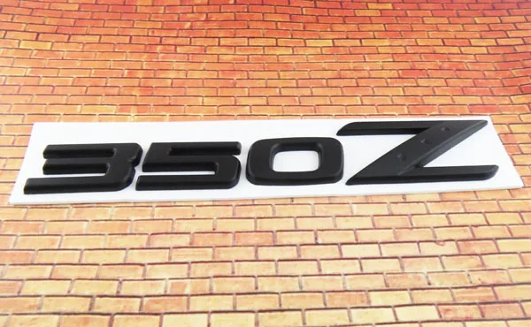 

Auto car black 350Z for 350 Z 350Z Fairlady Z Z33 Emblem Badge Sticker