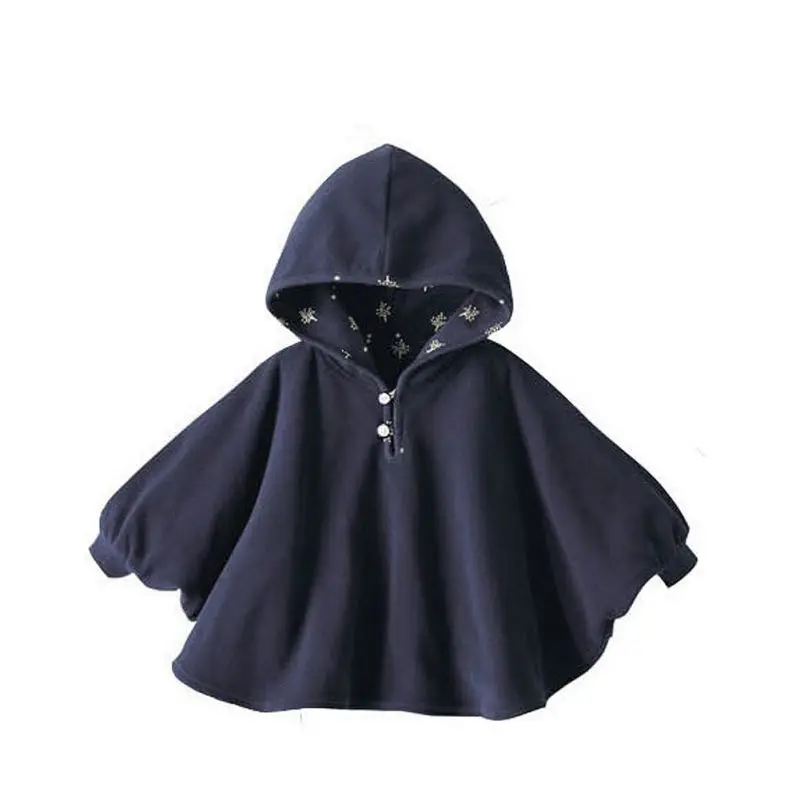 

Fashion Baby Boys Girl's Cute Smocks Outwear Fleece Cloak Jumpers Mantle Children's Clothing Poncho Cape Coats