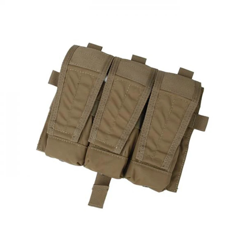 TMC Tactical TRI Pouch Front Panel Mag Pouch Triple Magazine Pouch For AVS Airsoft Tacitcal Gear 3153