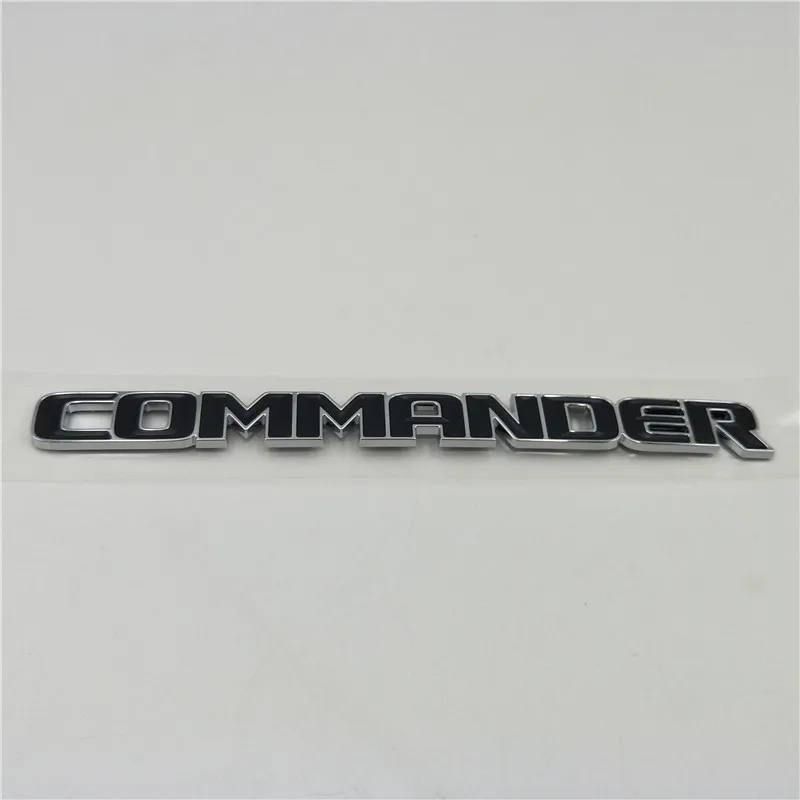 Новинка для Jeep Commander 4x4 Задняя Крышка багажника эмблема хвостовая часть Знак