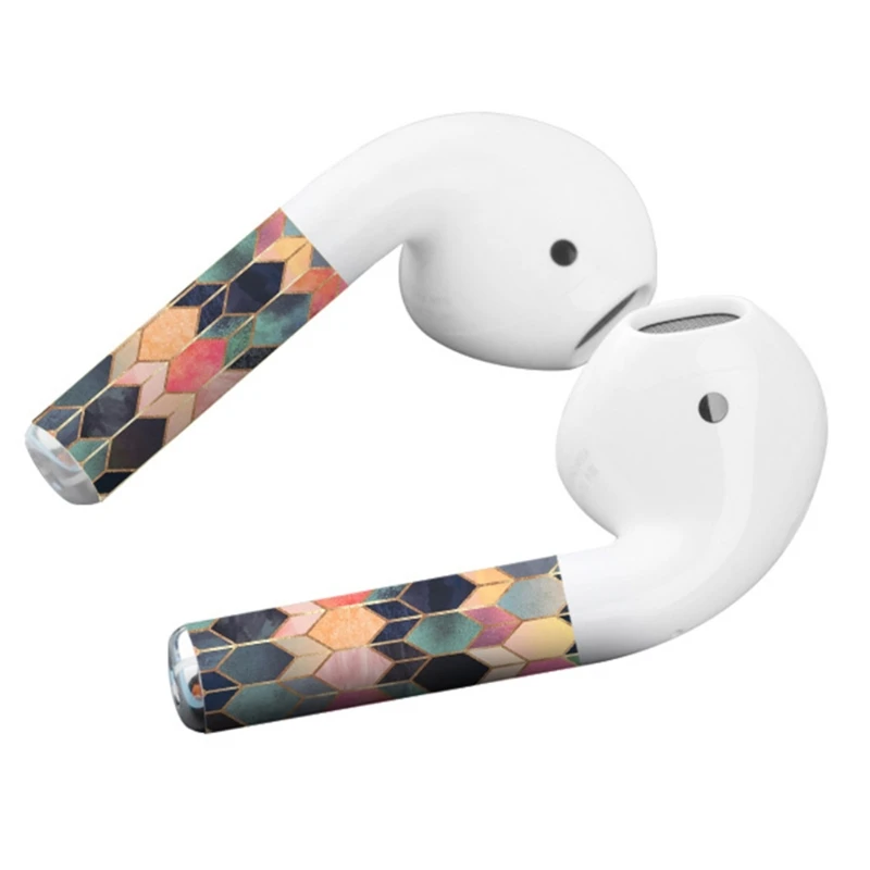 

Protective Vinyl Sticker Earphone Charging Box Adhesive Decal Wrap For AirPods