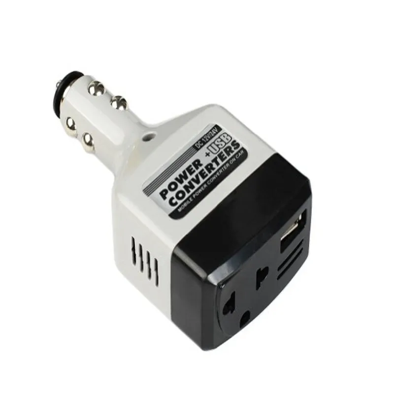 Buy 1Pc DC 12V to AC 220V Auto Car Power Converter