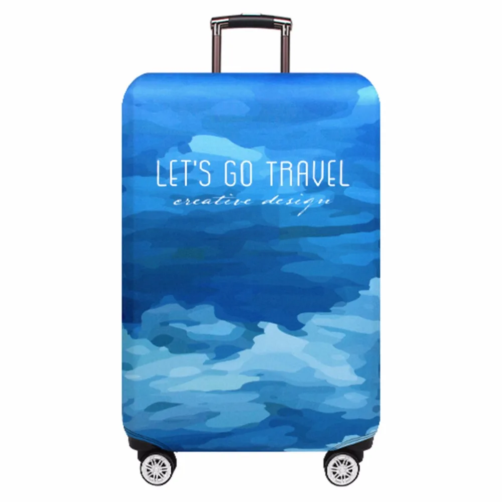 

Thicker Travel Luggage Protective Cover Trunk Case Apply to 18''-32'' Suitcase elastic dust cover travel for luggage hot may 1