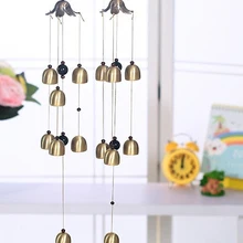 Бронзовые колокольчики и модные бытовые геомантические простые друзья подарок на день рождения внутреннее украшение дверной звонок образовательный младенец