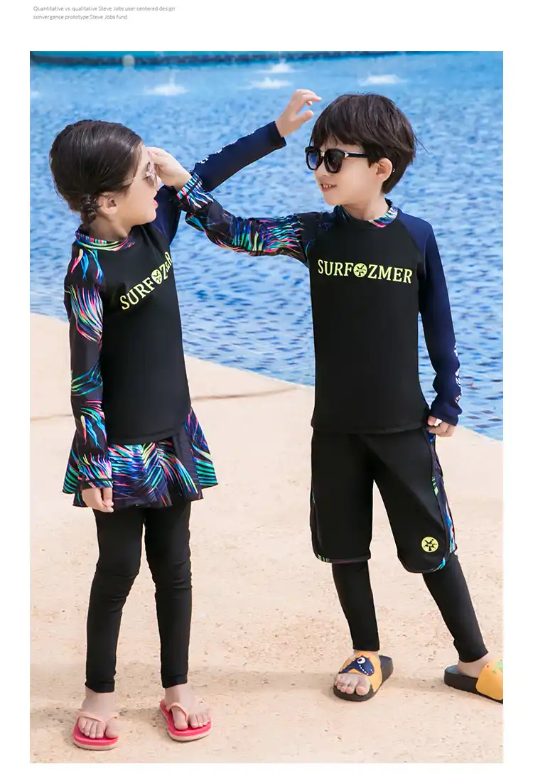 rash guard child swimsuits