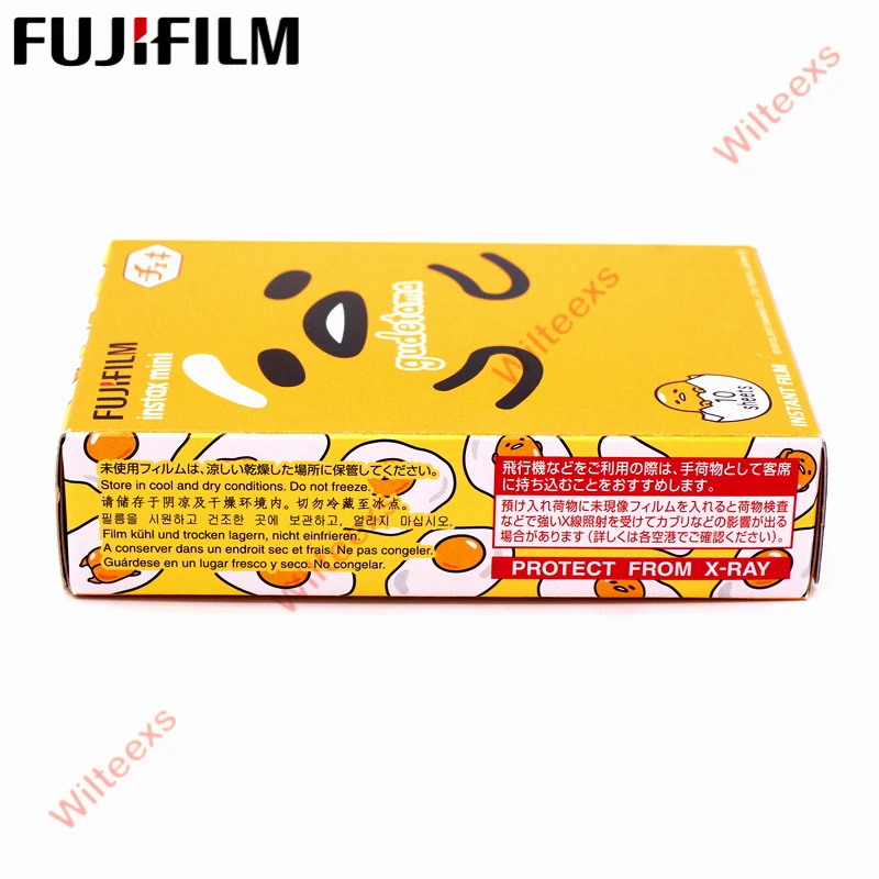 Новинка года Fujifilm Instax Mini 8 9 фильм gudetama 10 листов Фотобумага для Fuji Instant Mini8 9 7 s 25 50 s 70 90 Камера