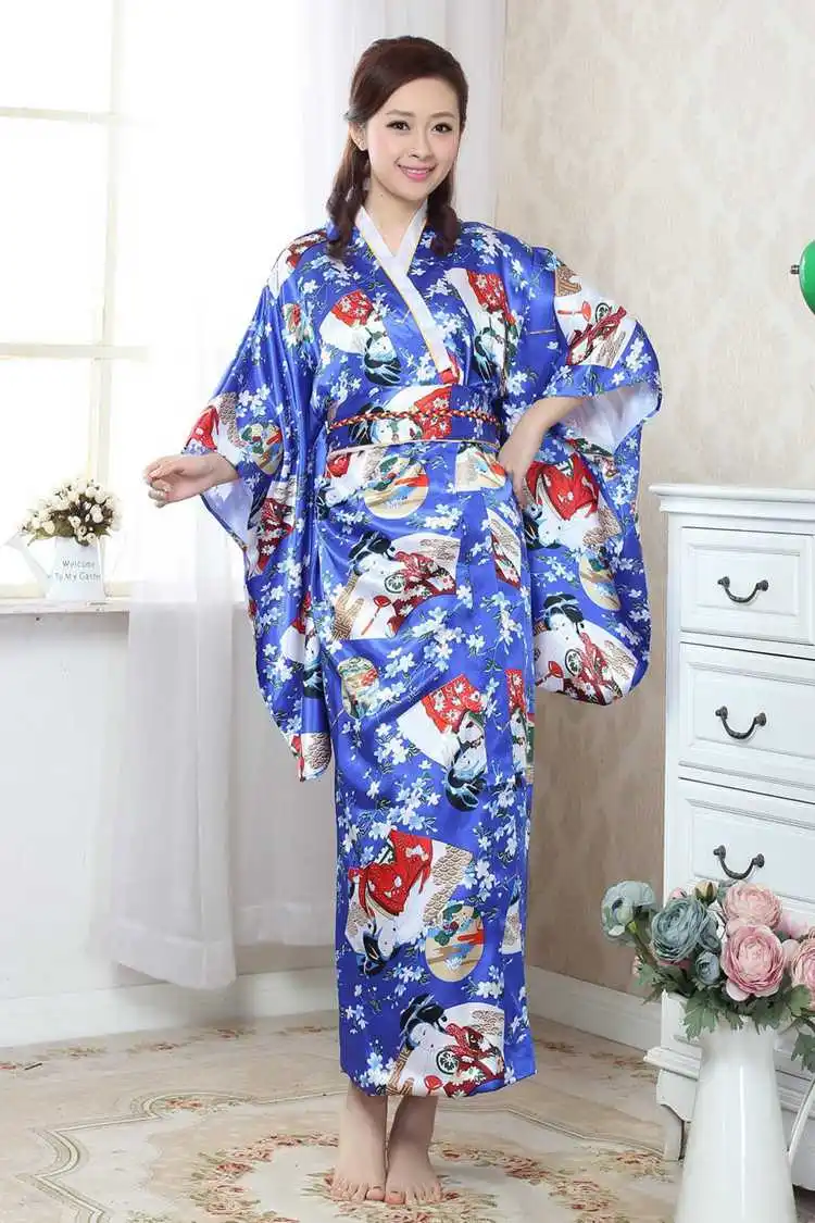 Oriental платье культурного особый день носить дамы в Японии одежда новый стиль длинное платье