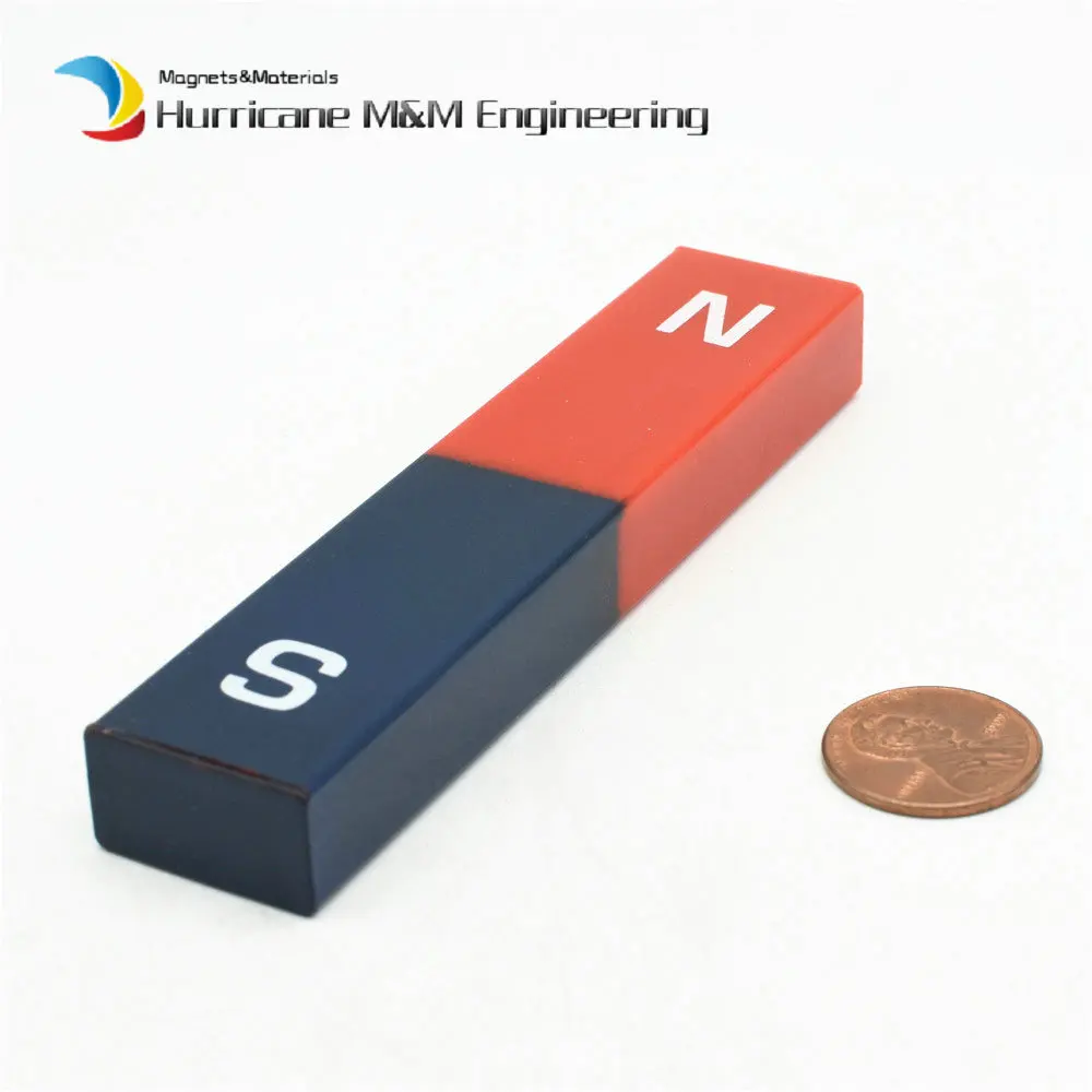 Магнитный обучающий магнитный инструмент магниты типа бар 100x22x12 мм с пластиковой