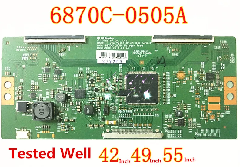 

FOR T-Con Board 6870C-0505A 6870C-0505B 6870C-0505C Logic Board Konka Changhong LG Screen TV 42 inch 49 inch 55 inch 49E710U