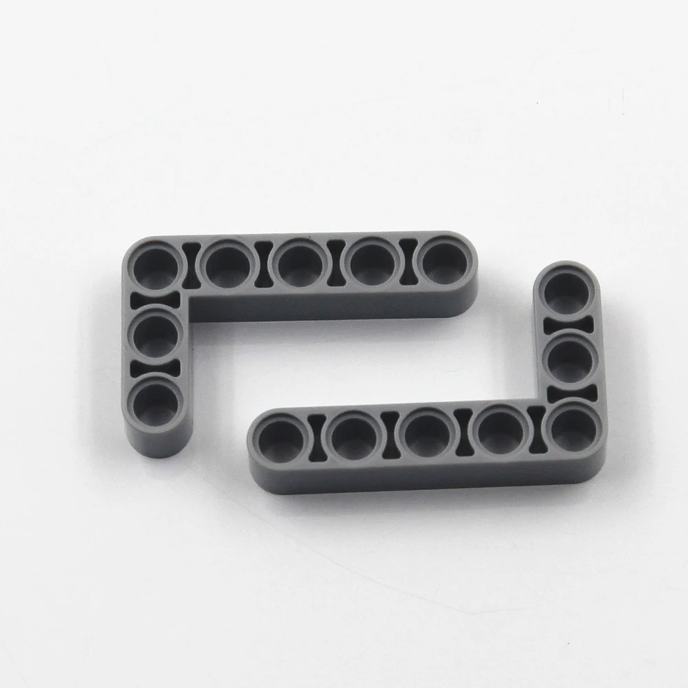

Self-Locking Bricks MOC Building Blocks 10PCS grey TECHNIC ANG. BEAM 3X5 90DGE compatible with Lego technic parts NOC4144022