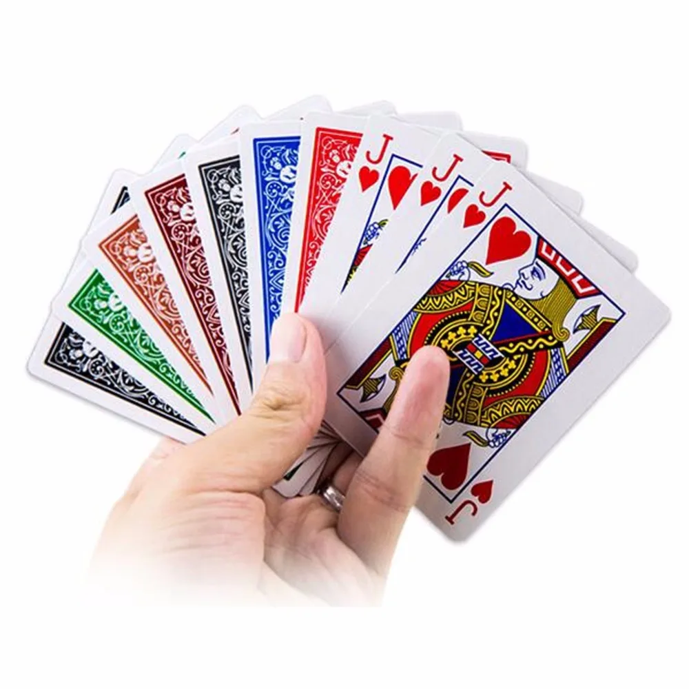 Changes Color Card Magic Tricks Magic Props Card Sets Magician Gimmick