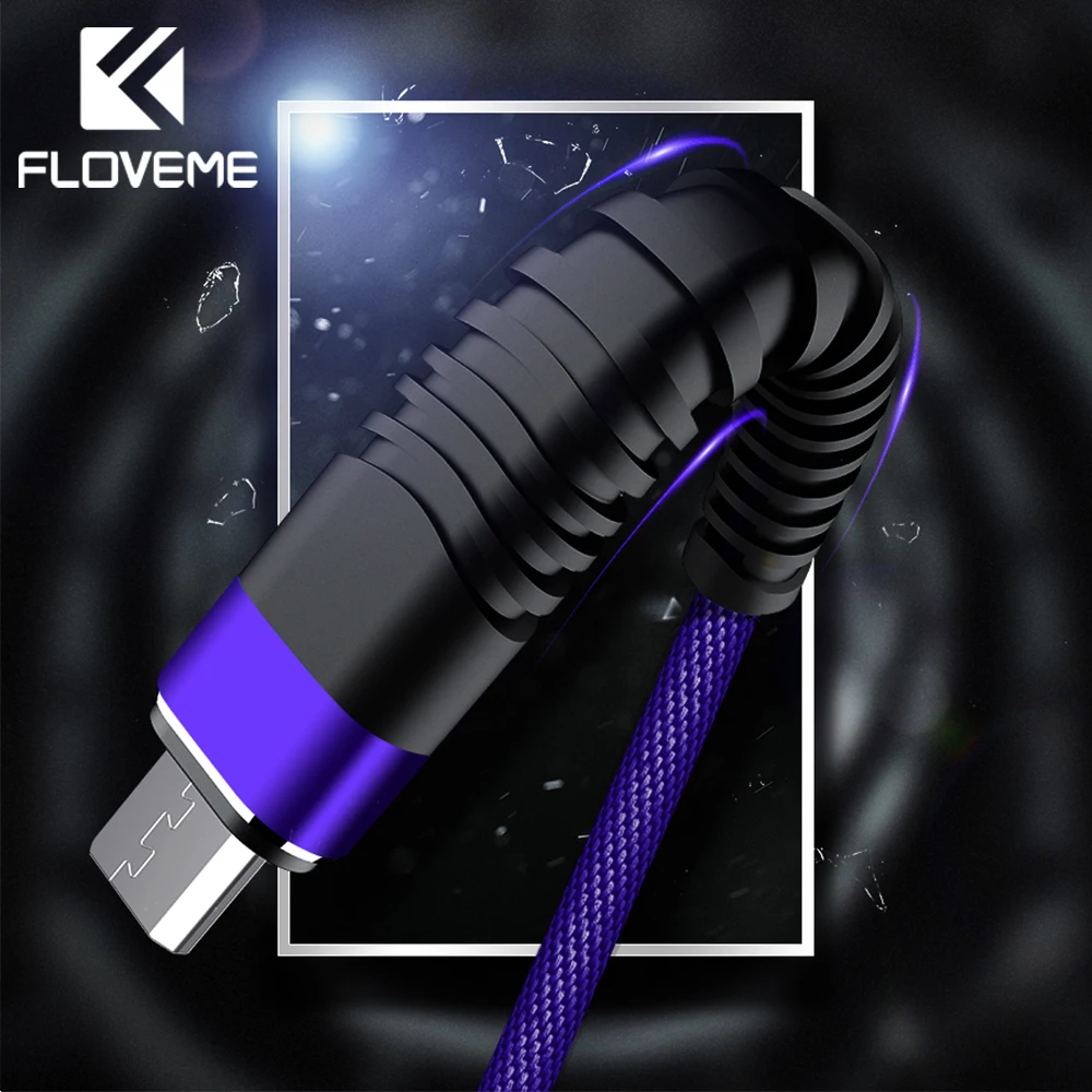 

FLOVEME Micro USB Cable Fast Charging Charger For Samsung S6 Huawei microusb USB Micro Cable For Xiaomi Redmi Note 5 Data Cabo