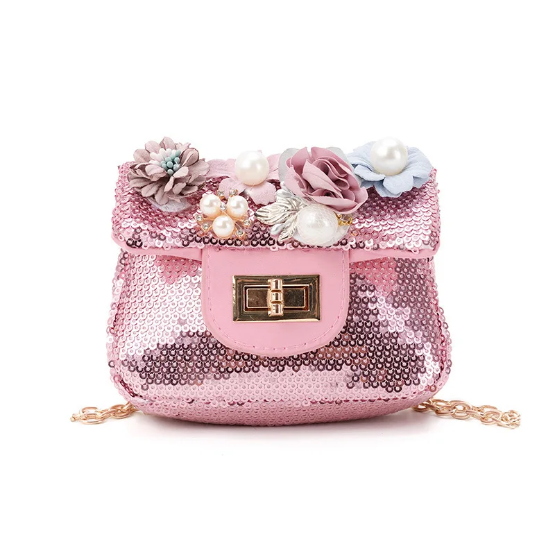 

Brand Design Children Chain Small Messenger Bag Mini Flap Girl Fashion Purses Clutch Candy Color Lingge Korean Change Money Bag
