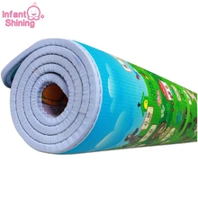 Buy Free Shipping Baby Toy Crawling Play Mat 200*180* m Two Sided Infant Climb Pad ,Play+Learning+Safety Free Shipping