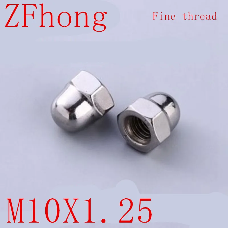 Domed Nut Stainless Steel 5 Cap M12 1 25 Fine Thread 12mm 1 25 Acorn Dome Business Industrial Hex Nuts Alberdi Com Mx