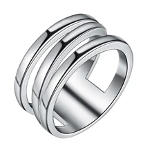 sparkling beautiful Silver plated Ring Fashion Jewerly Ring Women&Men , /KOBEBEWW HGUCMNCF