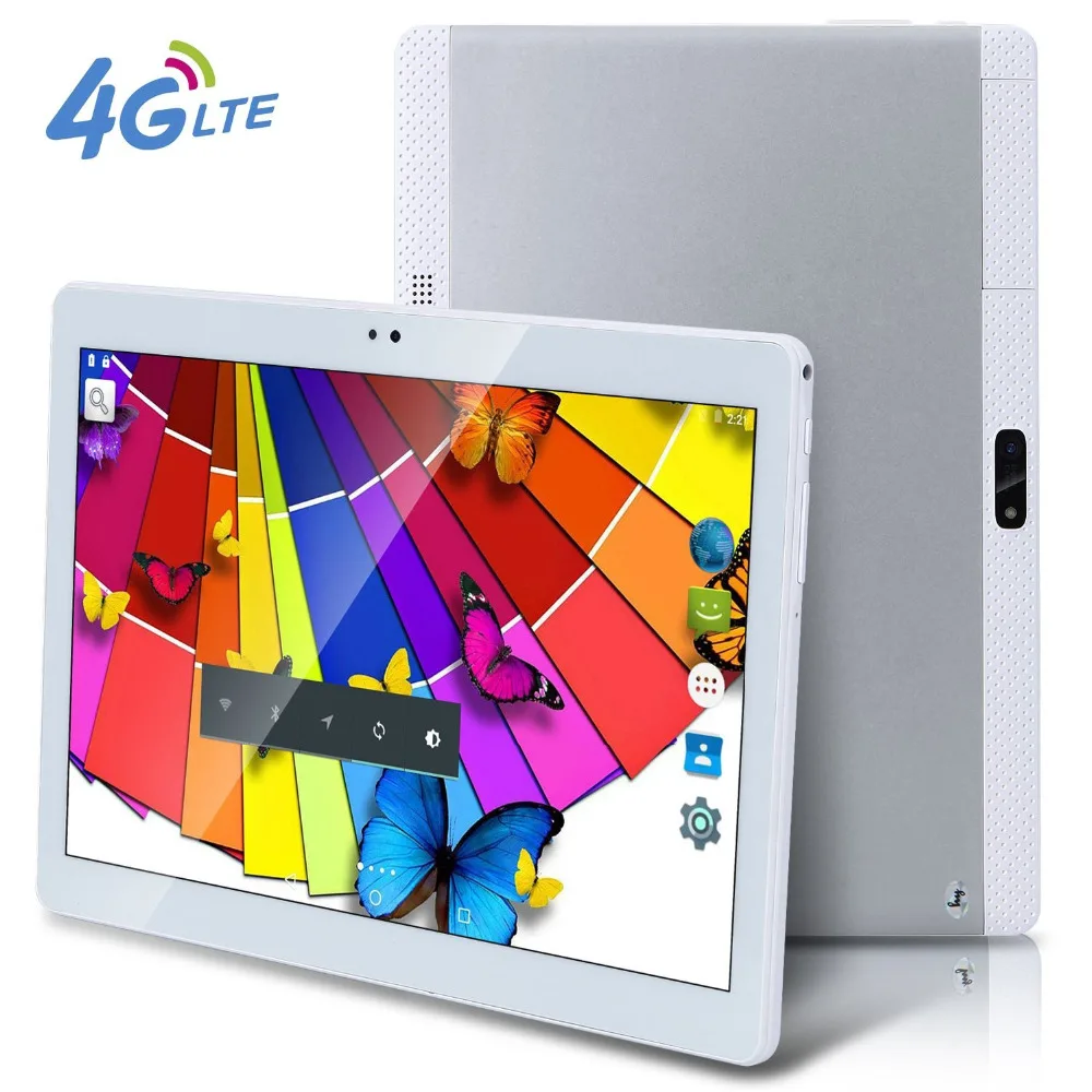 Бесплатная доставка DHL 10 дюймов Tablet PC 3g 4 г Lte Octa Core 4 ГБ/64 ГБ Встроенная память двойной SIM 8.0MP Android 6,0 gps 1920*1200 HD ips 10 Core