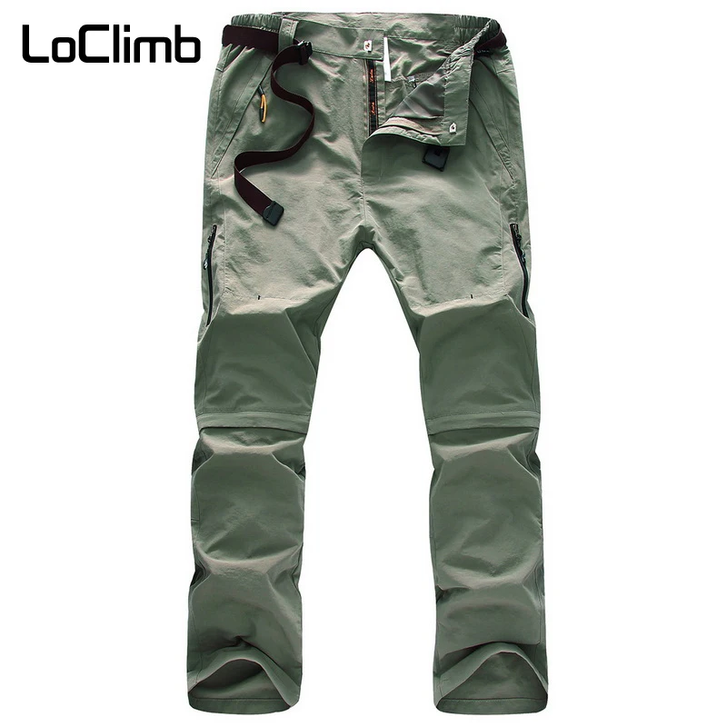 LoClimb extraíble Camping senderismo pantalones de los hombres de verano de 2018 al aire libre Deporte Pantalones de deporte ciclismo senderismo escalada de montaña pantalones cortos AM096 LoClimb extraíble Camping senderismo pantalones de los hombres de verano de 2018 al aire libre Deporte Pantalones de deporte ciclismo senderismo escalada de montaña pantalones cortos AM096