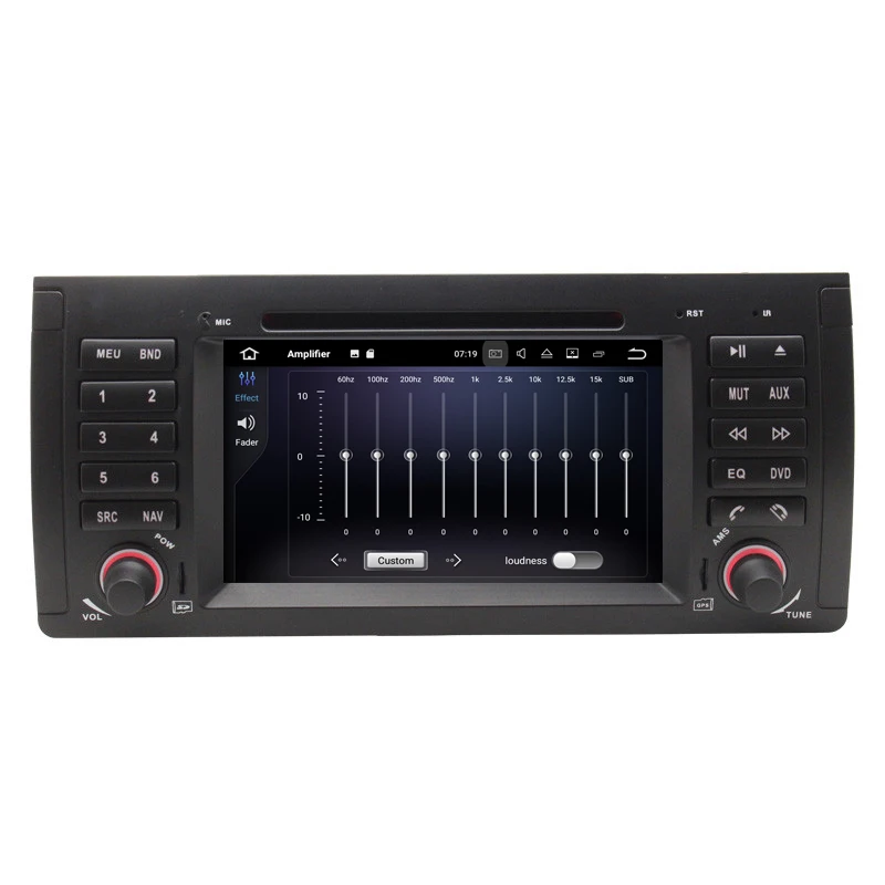 Cheap Android 7.1 1024*600 Quad Core Car DVD Player GPS Radio for BMW E53 E39 X5 with Wifi 3G 4G Bluetooth RDS USB SD DAB TPMS Can Bus 1