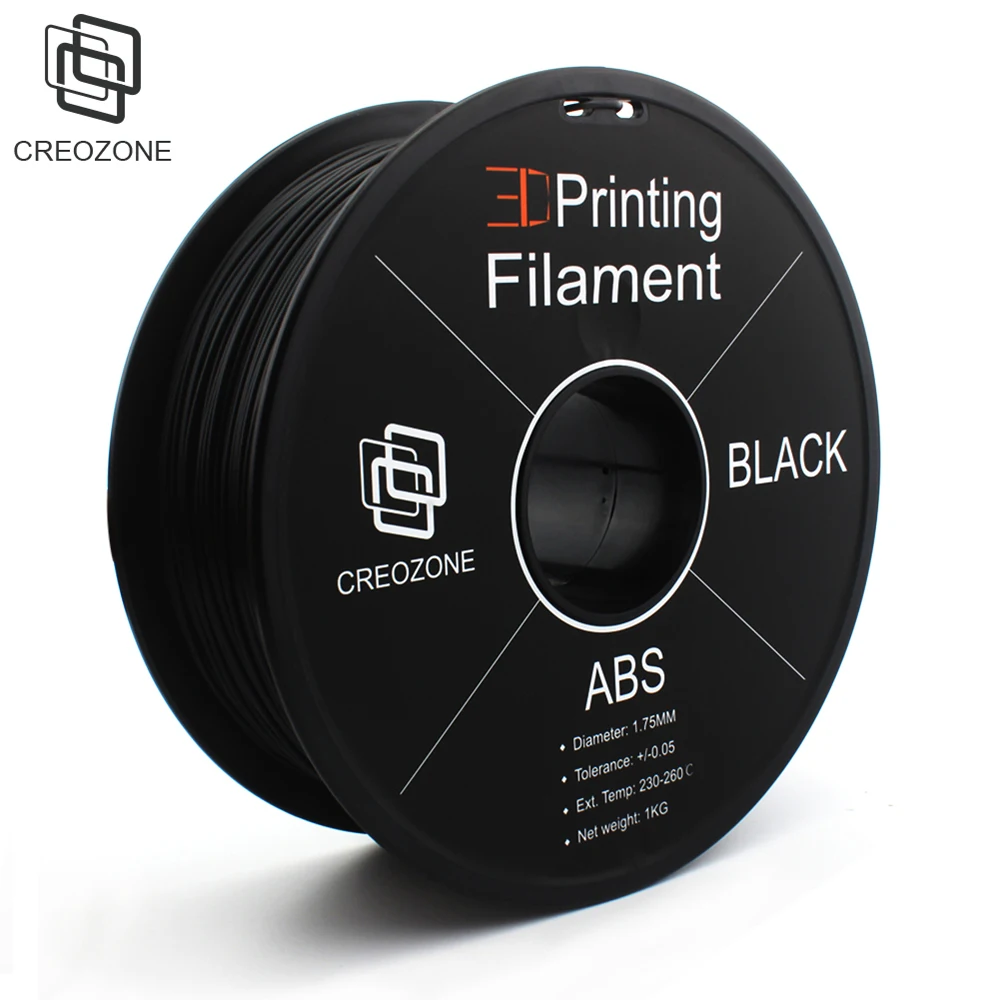 CREOZONE 3D пластиковая нить ABS 1 75 кг 3d печатные материалы Ручка черный | Компьютеры и