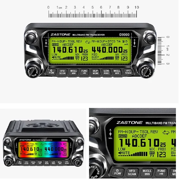 ZASTONE D9000 モバイルラジオ 50W 512チャンネル無線機（ZASTONE 