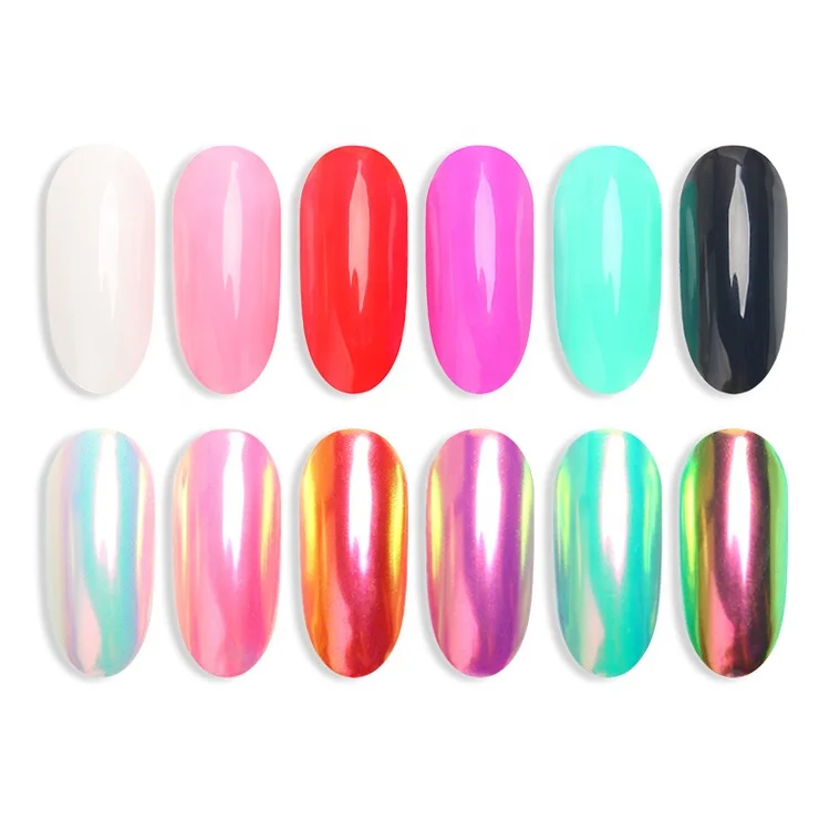 

HB6104 New Updated Glow in the Dark Nail Art Ultrafine Fluorescent Effect Acrylic Nail Powder