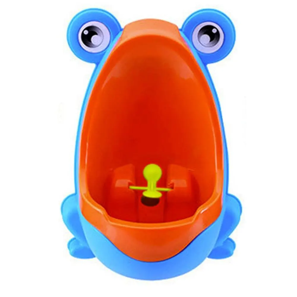 Cute Frog Potty Training Urinal for Boys Blue