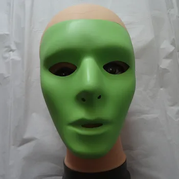 

Hip-Hop GHOST DANCE JabbaWockeeZ Mask 50pcs/lot Men and Women Halloween Luminous Face Green Mask