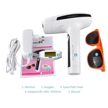 IPL постоянный безболезненный лазер удаление волос Фотон импульсный женский эпилятор для всего тела бикини женский Электрический эпилятор 100-240 В