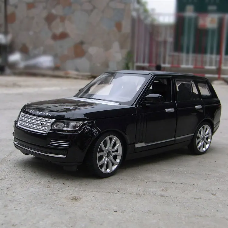 

Mikidual Die-cast Alloy Car Models Children Metal Vehicle Toys Collectible Cars 1:24 Ranged Rover SUV Static Model mkd3