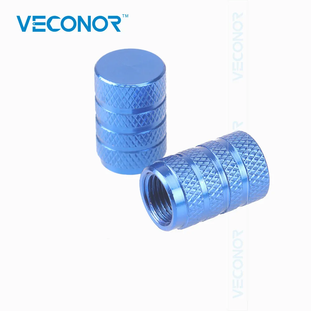 Eastuy Set Di Tappi Per Valvola Pneumatici, In Alluminio, Per Tappi D'aria E Biciclette - Foto 7