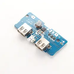 3,7 в до 5 2A Boost модуль DIY запасные аккумуляторы для телефонов материнская плата платы USB с двумя выходами