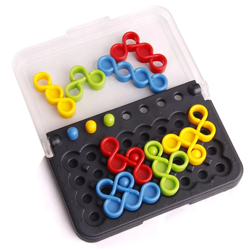 

Intelligence Magic Ring Children Adult Desktop Board Game IQ twister