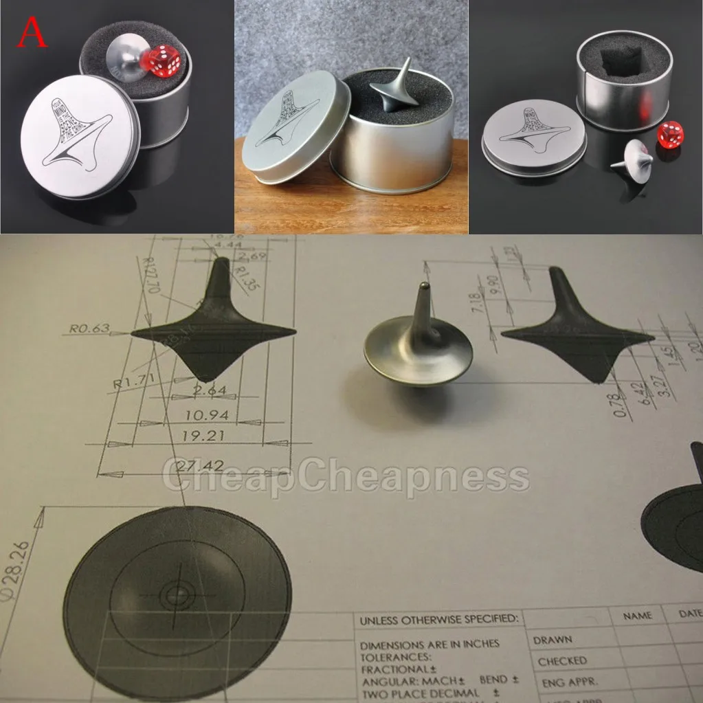 spinning top dimensions