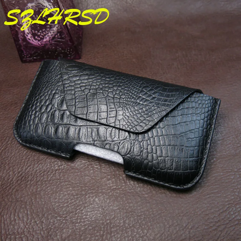 for iPhone 12 Pro Max Black Men Belt Clip Genuine