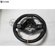 CC углеродное волокно рулевые колеса рулевая кожа для Volkswagen Passat CC Комплект кузова 09-15