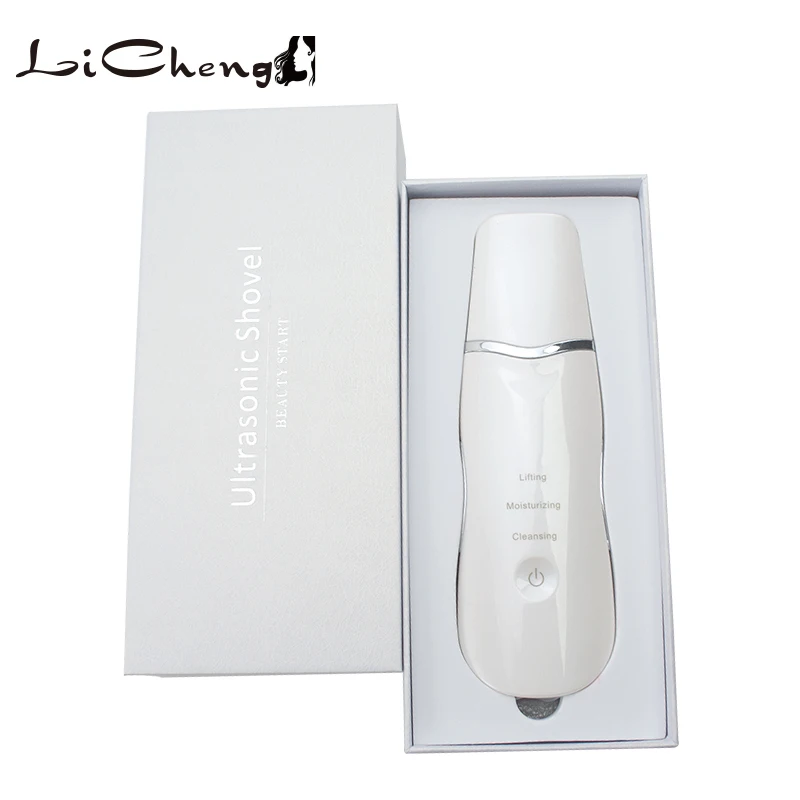 

Professional Ultrasonic Facial Skin Scrubber Ion Deep Face Cleaning Peeling Rechargeable Skin Care Device Beauty Instrument