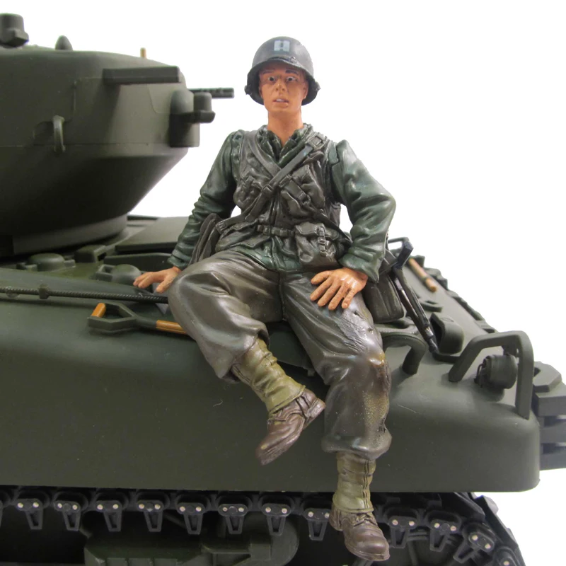 1:16 1/16 Модель &quotH&quot RC Tank Commander американский солдат полимерная фигура для танка Mato