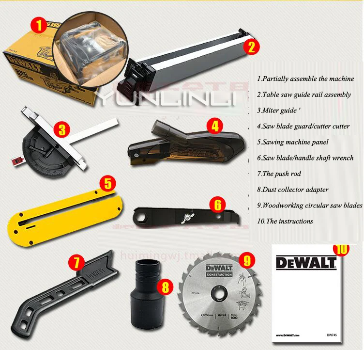Woodworking Table Saw 1850W Household Mini Table Saw Multi-function Cutting Machine Sliding Table Saw Tool DW745 Woodworking Table Saw 1850W Household Mini Table Saw Multi-function Cutting Machine Sliding Table Saw Tool DW745