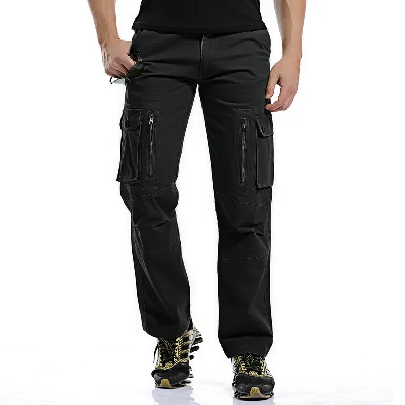  Good Quality Military Camo Cargo Pants Men Hot Camouflage Cotton Workout Men Trousers Spring Autumn