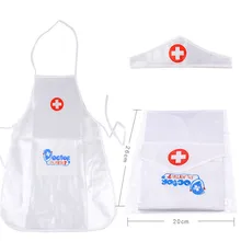 2018 Hot Sale 1set New Arrival Children Play Role Play Doctor Clothing Toys Baby Nurse Doctor Performing Small Holiday Gift