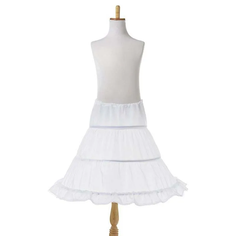 

New Children Clothing For Evening Girls Underwears Slips Petticoat Clothing Wedding Dress Kids Dance Performance Clothes
