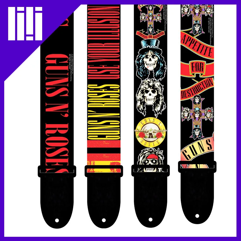 

Canada Perri's Send Reyes Gun N'Roses Virtuoso Performance With A Spear Autograph Fund Bakelite Guitar Cloth Straps Goods In